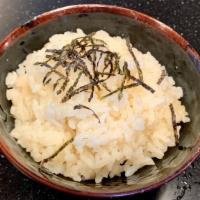 Steamed Rice · Steamed Japanese premium white rice.