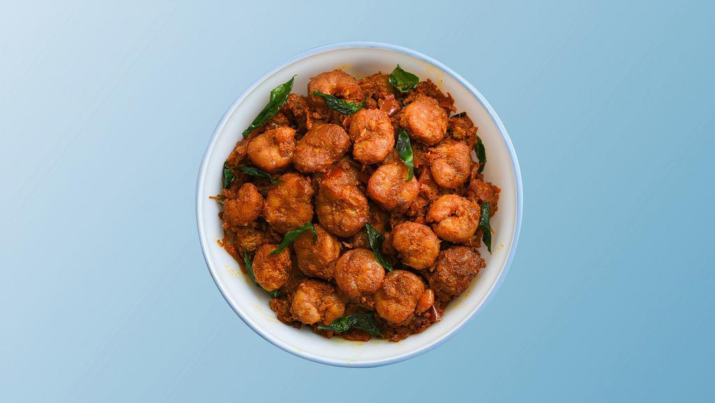 Chilli Shrimp Ching'S · Shrimp tossed in peppers and Indo-Chinese sauce.