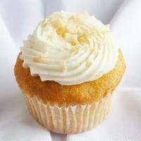 Italian Wedding Cupcake · Freshly made coconut cupcake with your choice of frosting.