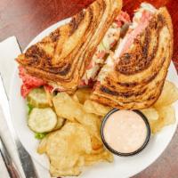 New York Reuben · Take our basic reuben and substitute cole slaw instead of sauerkraut for the New York twist