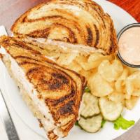 Turkey Reuben · Just like the original but with turkey instead of corned beef