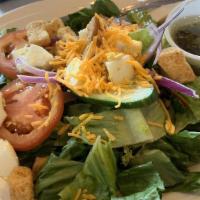 Grilled Chicken House Salad · 