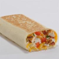Combo 7. Quesadilla Burrito · Marinated steak, grilled chicken, or southwest chicken, with bacon bits, cheddar cheese, and...