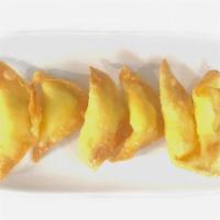 Cream Cheese Wontons (6)ツ · Cream cheese wrapped in wonton wrapper and lightly fried