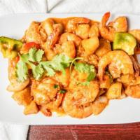 Spicy Cajun Shrimps * ツ · Stir fried shrimp with spicy Cajun seasoning. Served with steamed jasmine rice(White Rice).