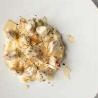 Large Crab Risotto · Arborio rice, white wine, cream, parmesan & gruyere cheeses, lump jumbo crab, serves three-f...