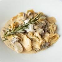 Prhyme Stroganoff For 2 · USDA prime beef, house-made pasta, mushrooms, pearl onions, white wine, fresh herbs, creme f...