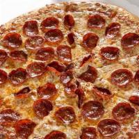 Pepperoni Lovers Pizza · Loaded with pepperoni.