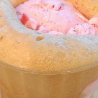 Gelato Float · 2 scoops of your favorite gelato floating in soda with whip cream.