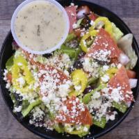 Side Salad · Choose from our 3 Fresh Full Salad Options in a smaller portion.