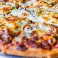 Tony Salerno'S Special · sausage, mushroom, onion, green pepper, and pepperoni on traditional crust