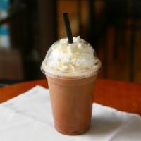 Iced Mocha · Two shots of espresso, rich chocolate, and milk over ice.
