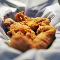 Chicken Strips (4 Pc) · Thick-cut strips of all white meat chicken breast.Your choice of deep-fried or grilled.