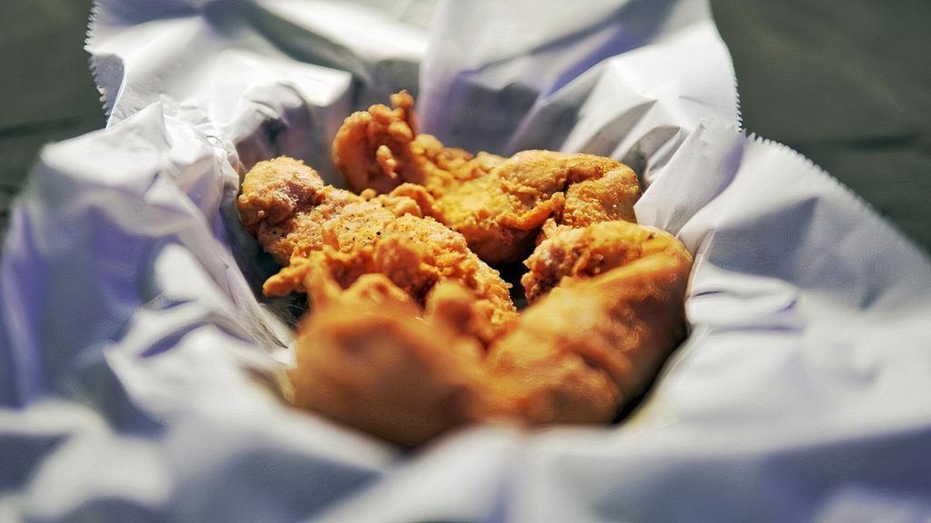 Chicken Strips (4 Pc) · Thick-cut strips of all white meat chicken breast.Your choice of deep-fried or grilled.