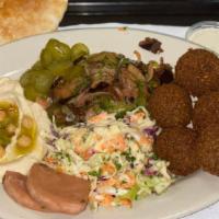 Falafel (Vegan) · 5 Pieces of our Jumbo Falafel!