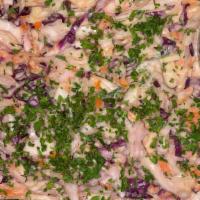 Coleslaw · Our homemade coleslaw with authentically sweet kick.