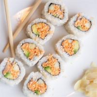 California Roll · Served with miso soup.