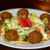 Falafel (3Pc) · Deep-fried patties of ground chickpeas, vegetables and spices. Vegan.