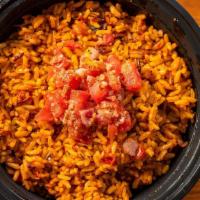Jollof Rice · Dairy free, vegan. Traditional Nigerian spicy rice.