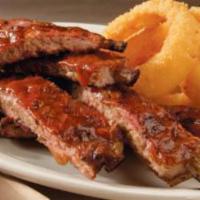 Pork Spare Rib Dinner · 5-6 pork spare ribs, served with beans, French fries and Texas toast.