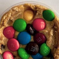 M&M Edible Cookie Dough · Do you love our M&M  cookie?! If so, you will definitely love the dough we use to make it!
