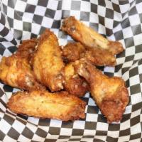 Bone-In Wings · Deep Fried and tossed in your favorite Sauce. 23 Different Flavors To Choose From!