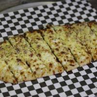 Italian Cheese Bread · Cheese, Garlic butter, Mixed Herbs and Spices, Parmesan Cheese, . Cut into 8 Sticks