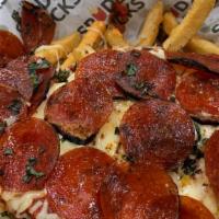 Sal'S Pizza Fries (Pepperoni Pizza) · Mozzarella, beef pepperoni.