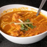 Tikka Masala · Gluten free. Cubes of tender white meat blended with a creamy, tomato sauce.