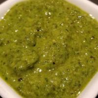 Chimichurri · Chimichurri is a great sauce for steaks.