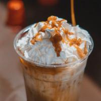Iced Flavored Medium · our traditional espresso with flavored syrup and milk served over ice