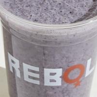 Paleo Smoothie · Organic Blueberries and Bananas w/ Bone Broth Protein, Flax Seed, and Brain Octane Oil.