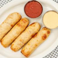 Full Order Breadsticks · Four huge breadsticks, rolled from our own pizza dough, stuffed with mozzarella cheese and p...