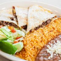 Kids' Quesadilla Rice And Beans · 