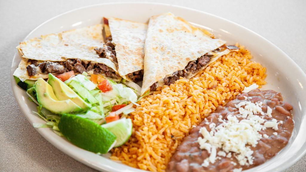 Kids' Quesadilla Rice And Beans · 