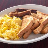 Big Breakfast · Two eggs* and your choice of sausage, bacon or ham with sausage patties for an additional ch...