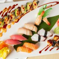 Sushi Lunch · 5pcs Sushi and Califorina roll