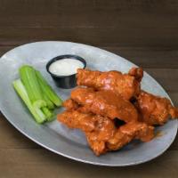 Ford'S Classic Wings · 10 chicken wings, fried crispy, served with bleu cheese and celery sticks.
