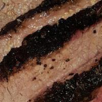 Brisket · Available in 1/2 or full pound.