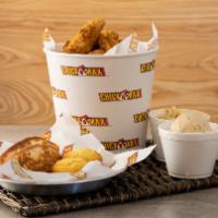 Tenders Family Meal · 12 Max Tenders, 2 Family Sides, Max Toast or Sweet Corn Bread or Hush puppies.
