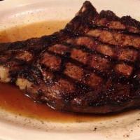 20 Oz Bone-In  Ribeye Steak · Twenty-ounce bone-in, choice black Angus ribeye steak.