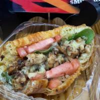 Lobster Roll · Includes 2 lobster tails, lettuce tomatoes and a special sauce   OUT Of STOCK