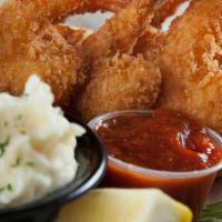 Jumbo Fried Shrimp · Choice of Potato with Homemade Cole Slaw and French Bread