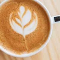 Cappuccino · Espresso with steamed milk foam.