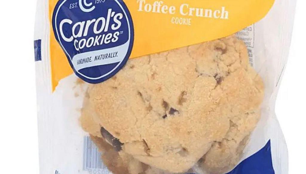 Carol'S Toffee Crunch Cookie · Locally Made, Small Batch Gourmet Cookies using only the Freshest All Natural Ingredients with absolutely no preservatives. 