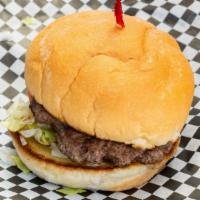 The Classic Burger · Special sauce, lettuce, tomatoes, pickles and diced raw onions.