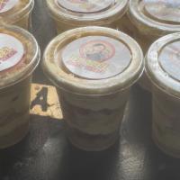 Strawberry Banana Pudding Cups  · Small Cups $6.00
Medium Cups $8.00
Large Cups $10.00

Please specify what size cup you want ...