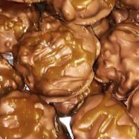 Homemade Turtles · These homemade delicious turtles are made with 
Pecans Or Cashew 
when ordering please speci...