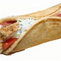 Chicken Gyro · Same as our delicious regular gyro, but with charbroiled chicken breast.