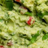 Guacamole Dip · Fresh avocado blended with spices.